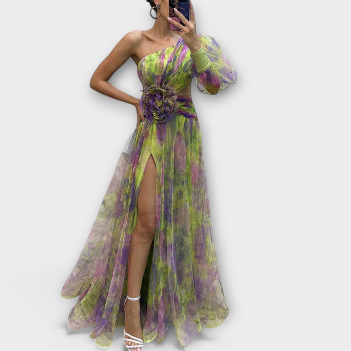 Ava | Elegant Split Dress