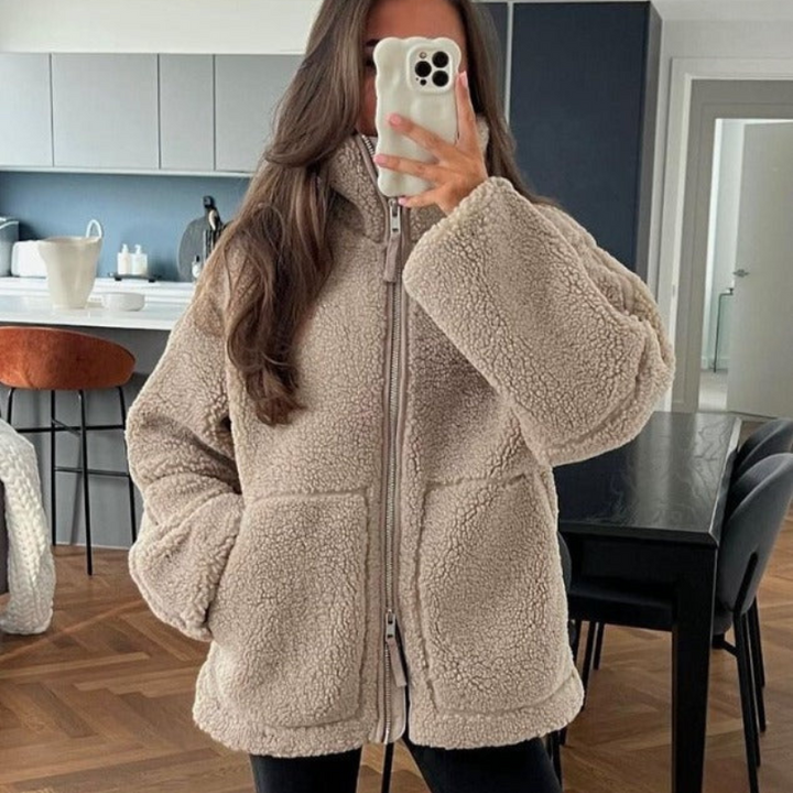 Hailey | Soft Teddy Coat