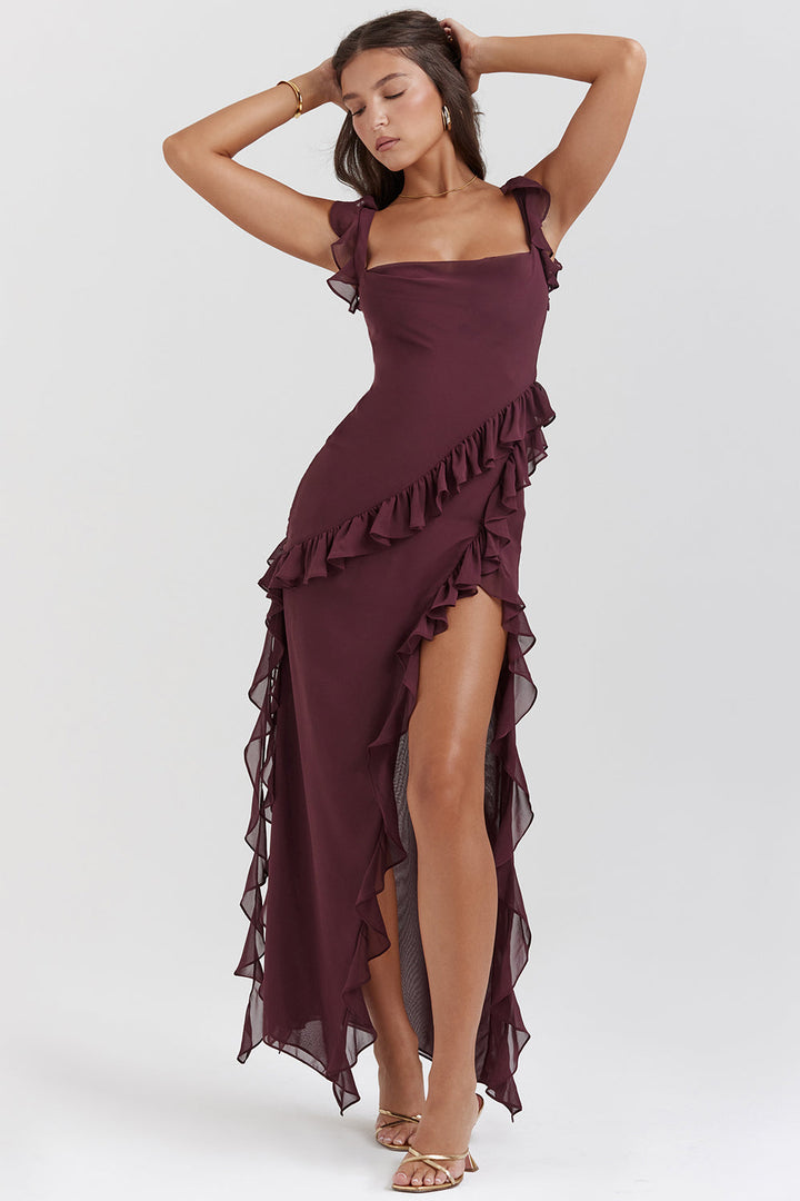 Aurelia – Ruffle Maxi Dress